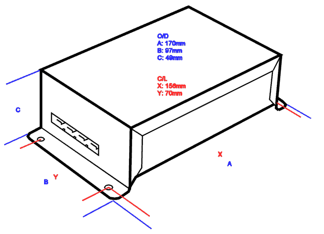 138W Dimensions.